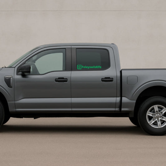 Gray pickup truck on a beige background